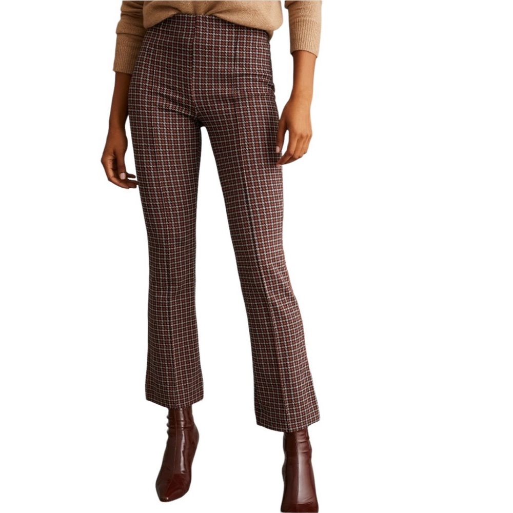 MAEVE x ANTHROPOLOGIE The Margot Kick-Flare Cropped Pants